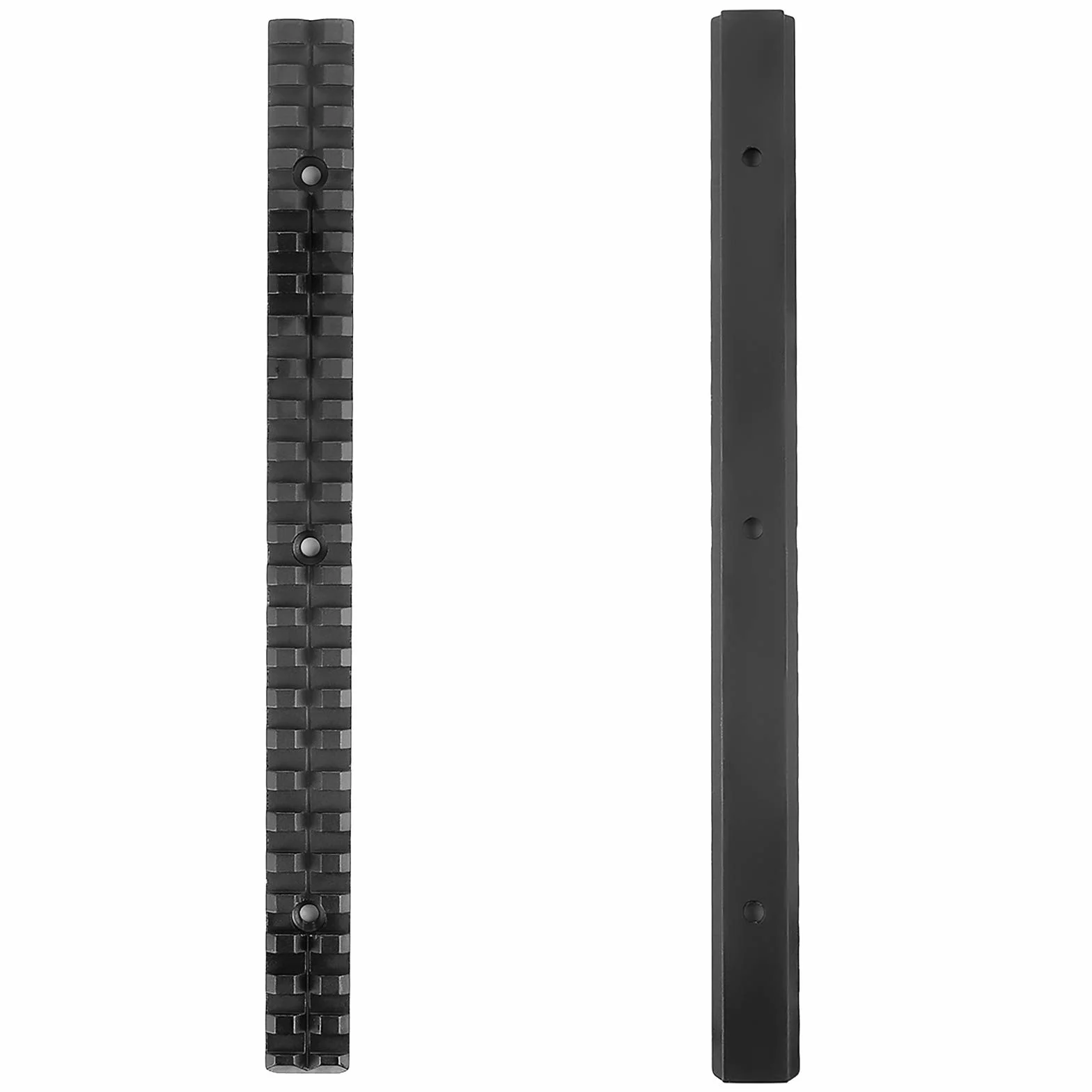 Rail Picatinny 25 Slots 257mm para Rifle Airsoft Weaver Soporte Mira Holografica Scope