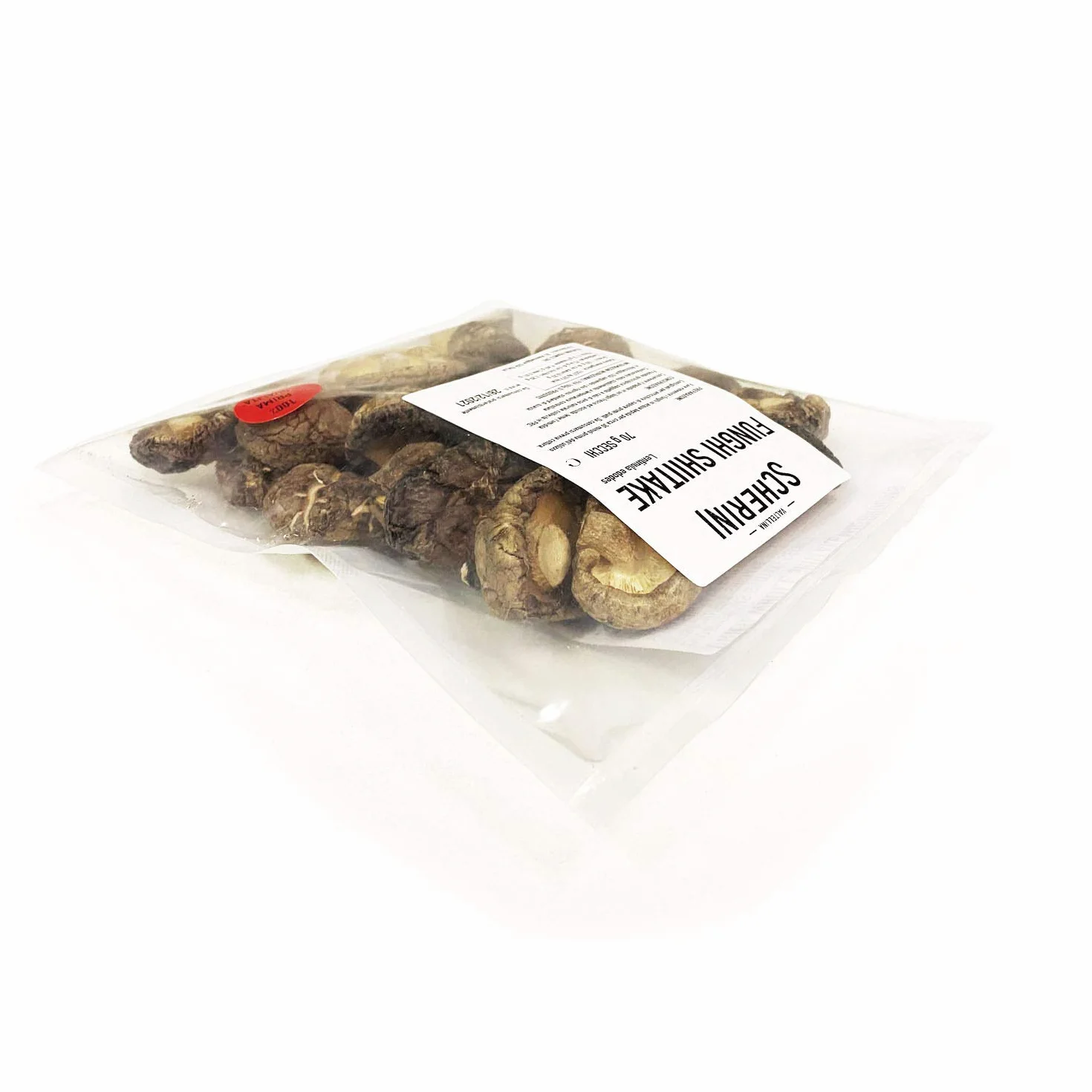 Scherini Valtellina – Lentinula edodes Shiitake deshidratado 70g