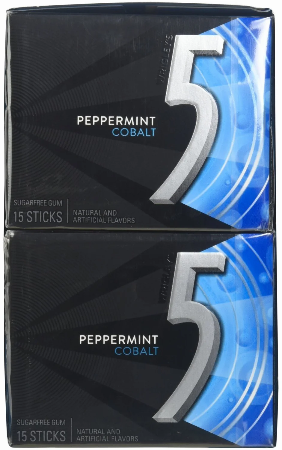 Cobalt Sugar Free Gum 15-Piece Pack of 10