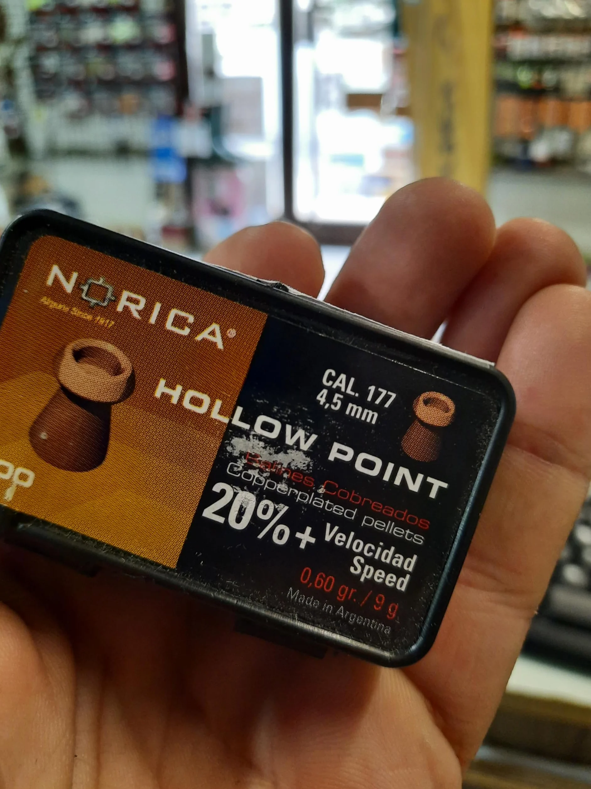 NORICA Balinera Hollow Point 4,5 mm .177 400 perdigones