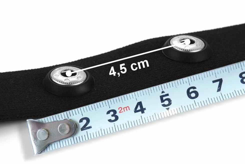 Correa de repuesto elástica ajustable para ANT+ Bluetooth compatible con Garmin Wahoo Polar H1 H2 H3 H7 H9 H10