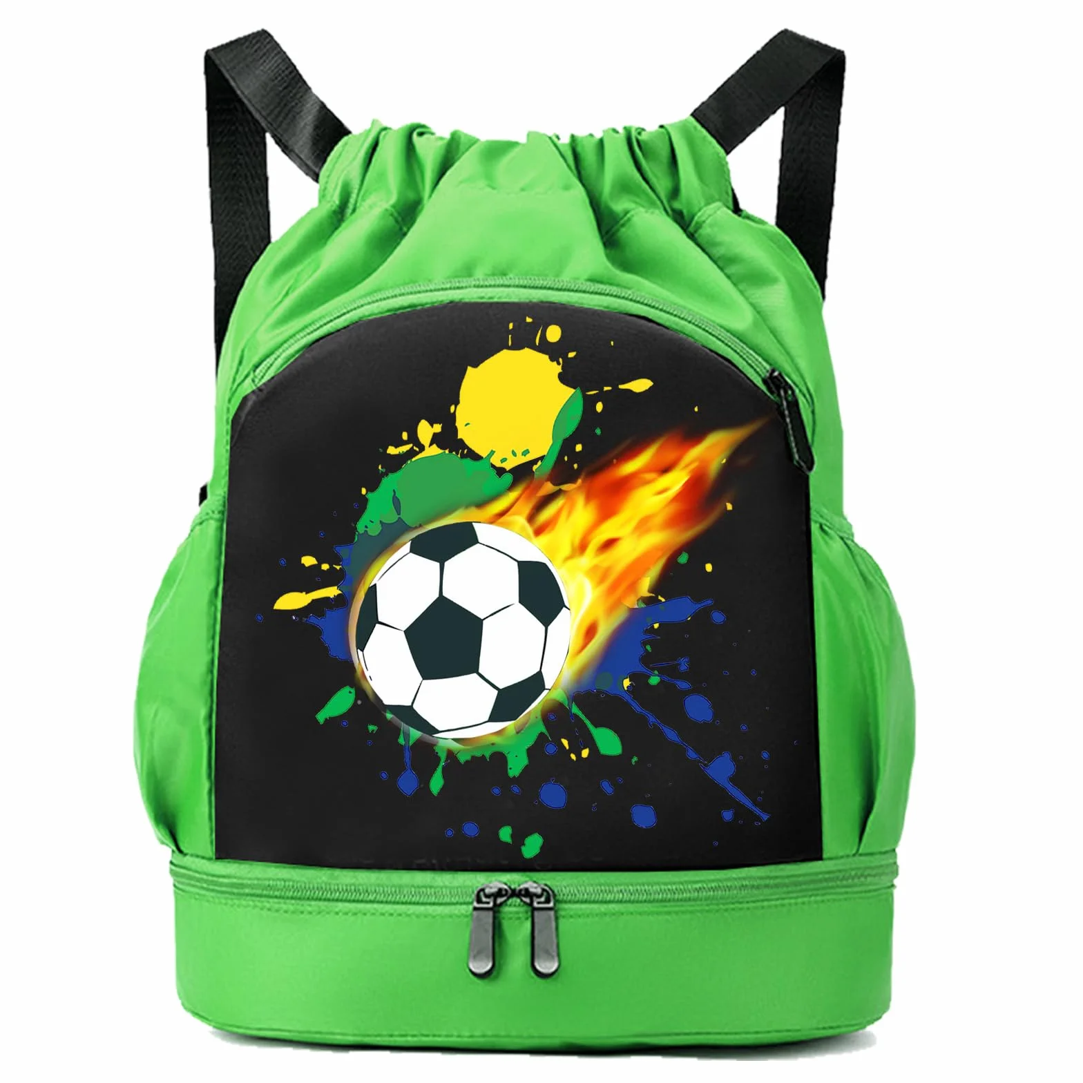 YOUYIKE Mochila Deportiva Impermeable Bolsa Playa Gimnasio Viaje Cordón