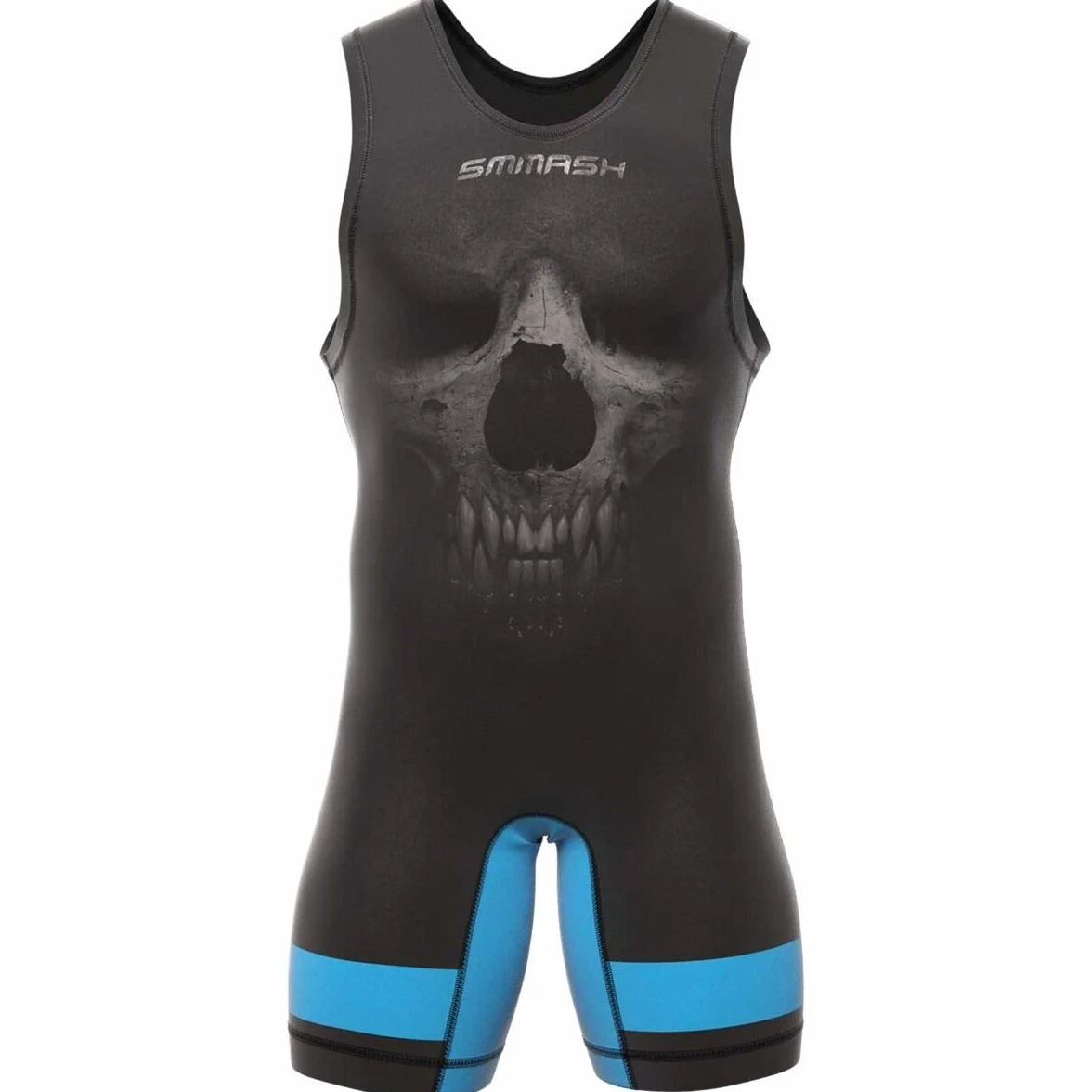 SMMASH Singlet De Lucha Libre Corto Para Hombre Wrestling Traje Atlético Transpirable