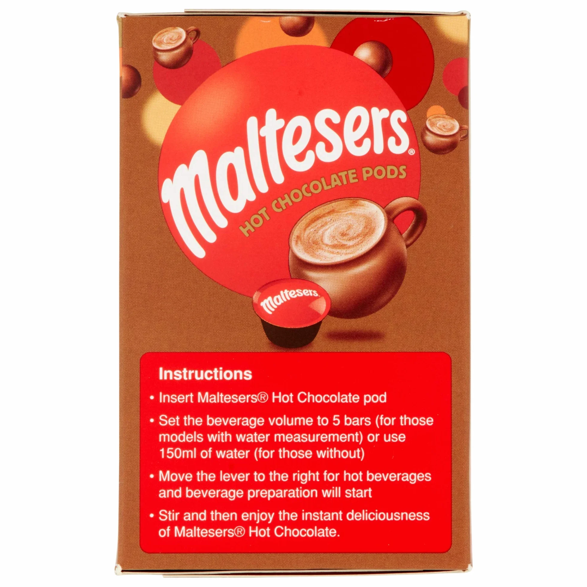 Maltesers Cacao - Dolce Gusto Compatibles 40 Cápsulas - Chocolate caliente
