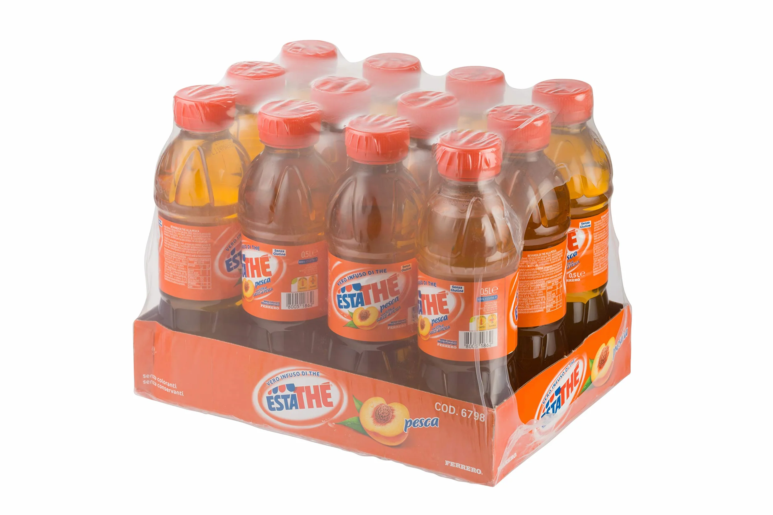 Estathé Thè di Pesca - Confezione da 12 x 500 ml
