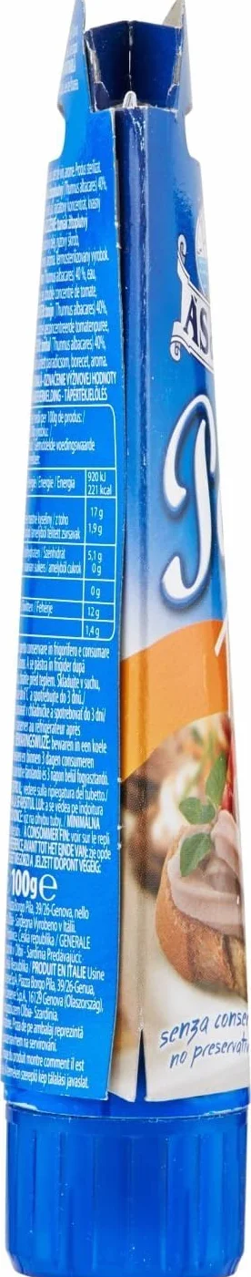 Italian Gourmet AS do MAR Patè Tonno Crema de atún 6 x 100 g untable + 400 g