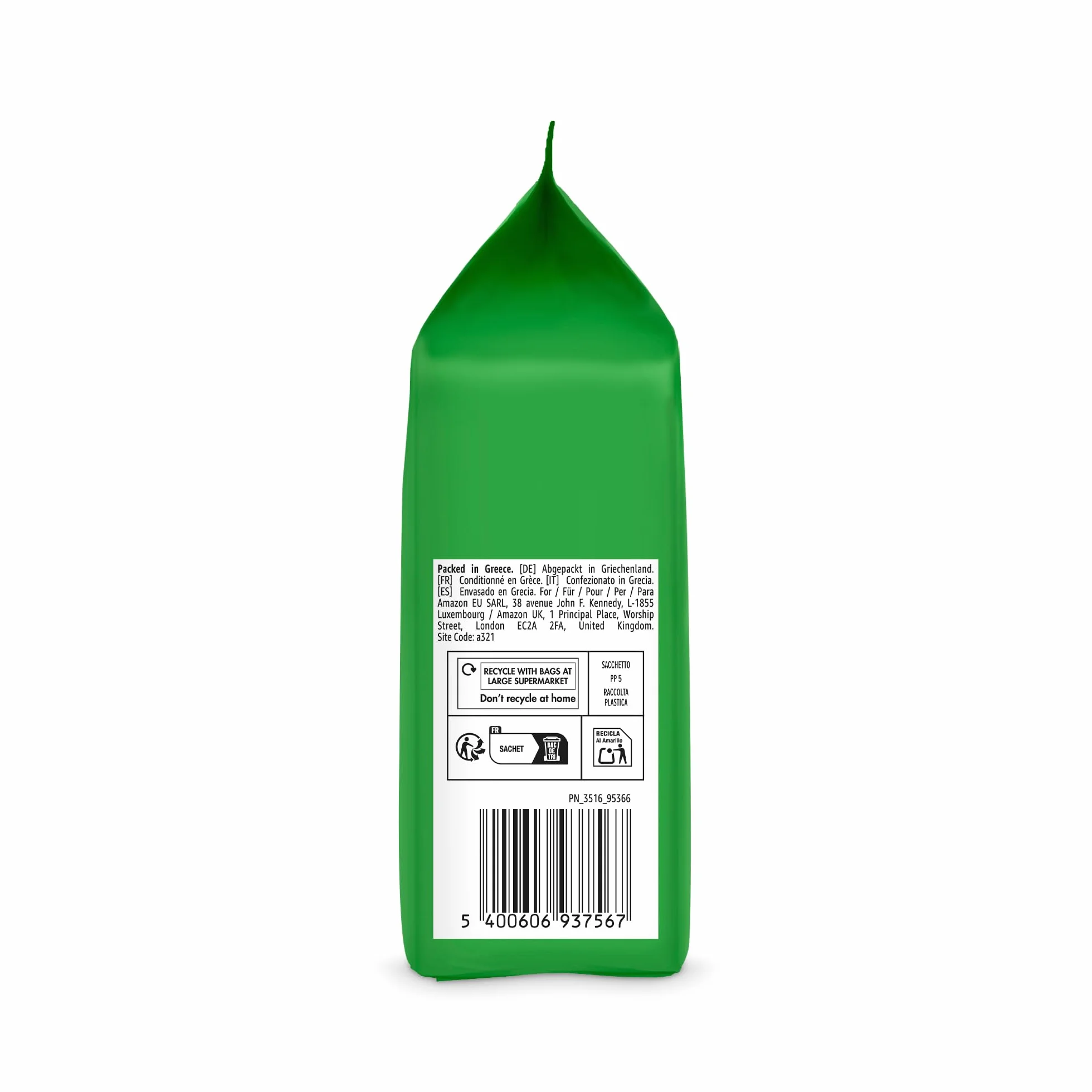 Amazon Mezcla de Frutos Secos 200g Paquete de 7