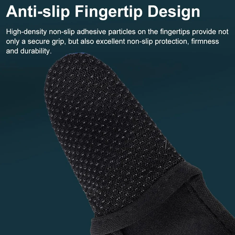 TopHomer 2 guantes de pesca antideslizantes de neopreno protector de dedos para deportes al aire libre control de línea