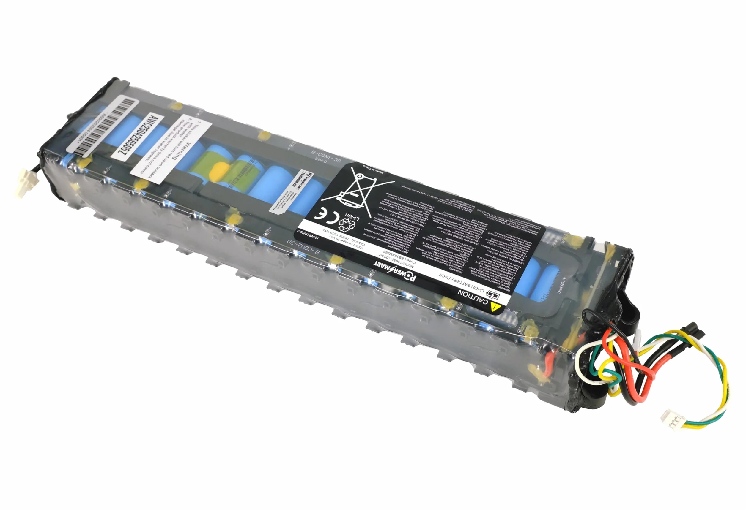 PowerSmart Batería de Litio 36V 7800mAh para Xiaomi 1S M365 Mi3