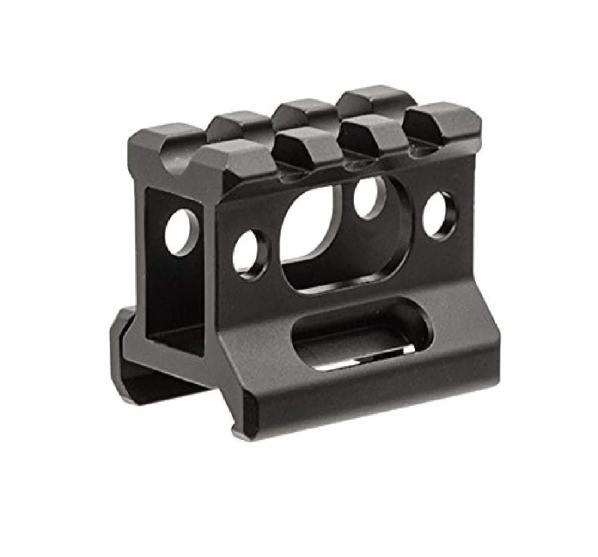 UTG Adultos Super Slim Picatinny Riser Mount 1 High, 3 entradas, Negro