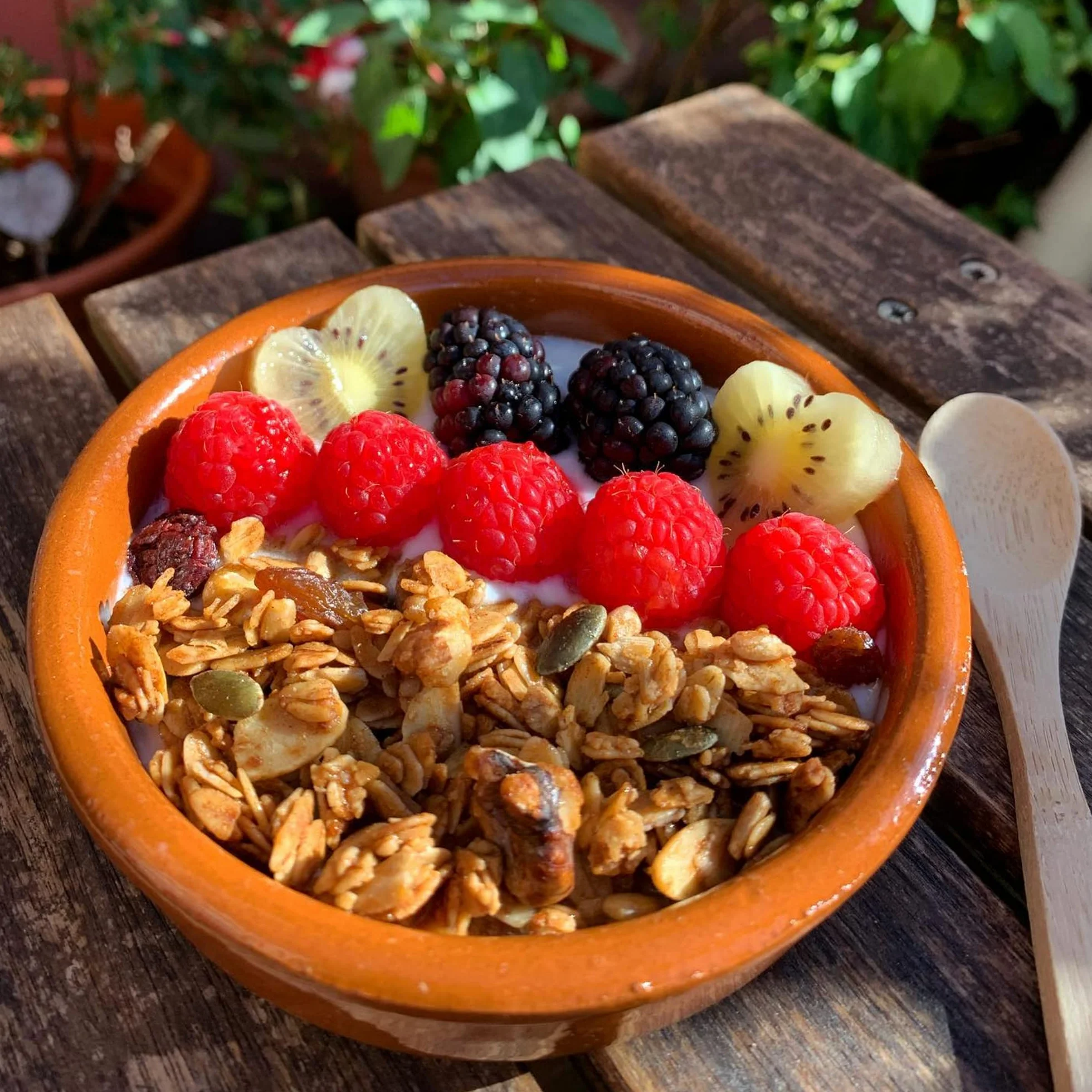 La Newyorkina Granola Sin Gluten 275g Con Chocolate Blanco y Fresas