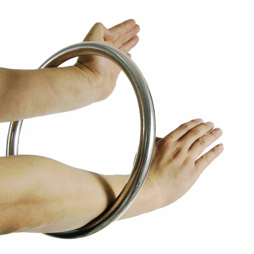 Kayheng Wing Chun Stainless Ring Yewen SAU Sticky Hand Training Forza Tsun Siu Lum Kung Fu