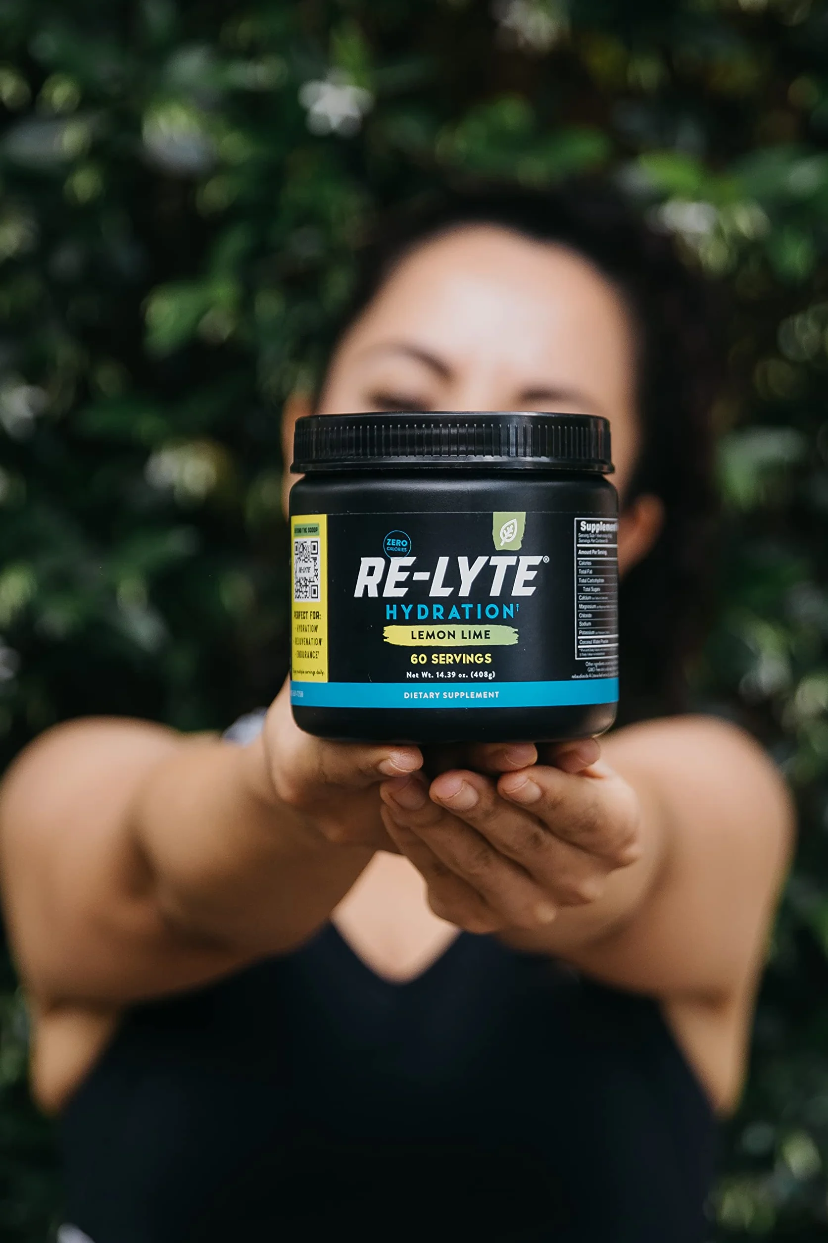 REDMOND Re-Lyte HYDRATION Drink Mix LEMON LIME LARGE, lata de 408 g - Electrolitos en polvo, sin azúcar, con auténtica sal Redmond Real Salt y más de 60 minerales y oligoelementos esenciales