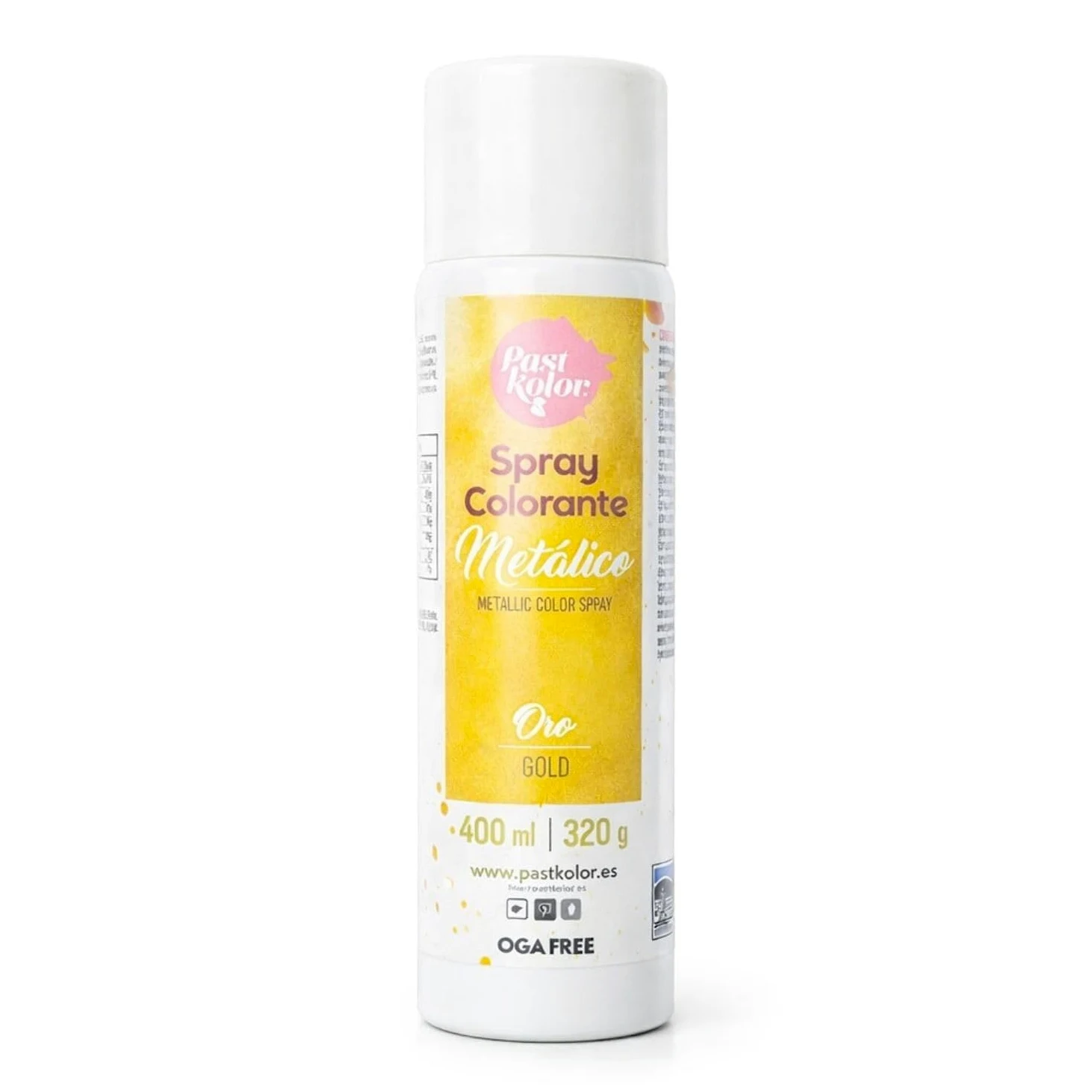 SPRAY ALIMENTARIO DORADO METALIZADO 400 ML