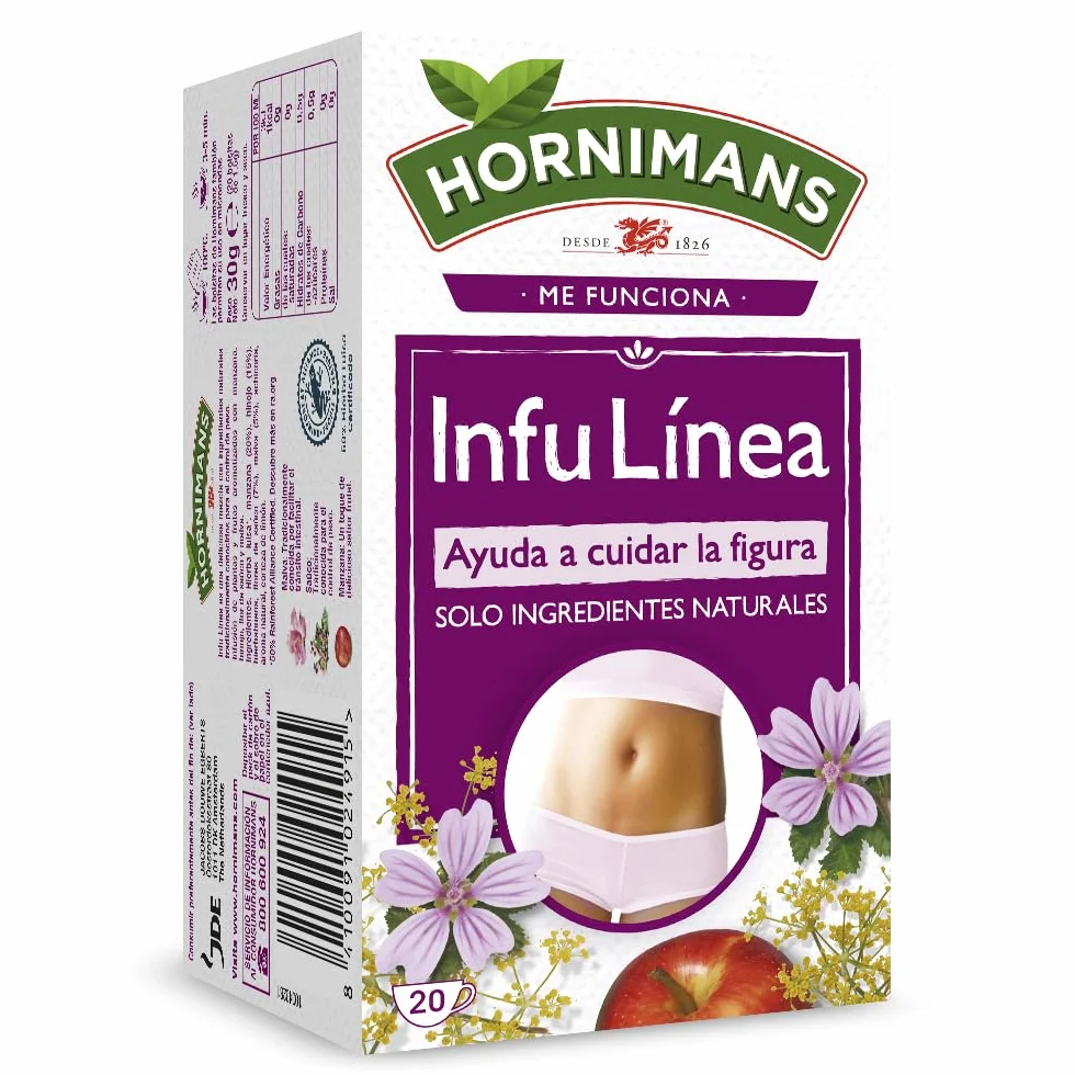 Hornimans Infu Línea | Infusión con Hinojo 100% Natural | 20 bolsitas | Sin Teína