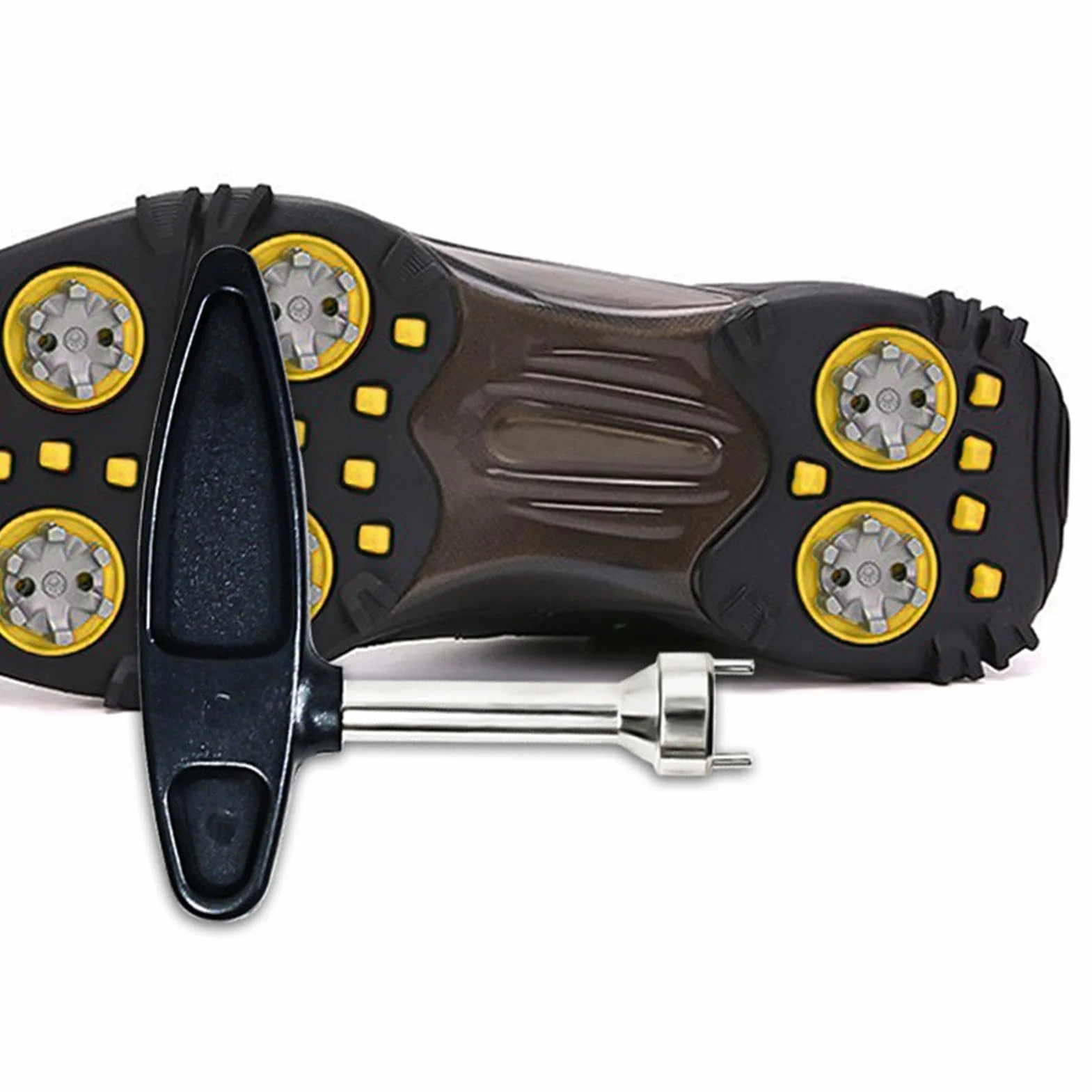 Llave para tacos de golf portátil, extracción eficiente y reemplazo rápido