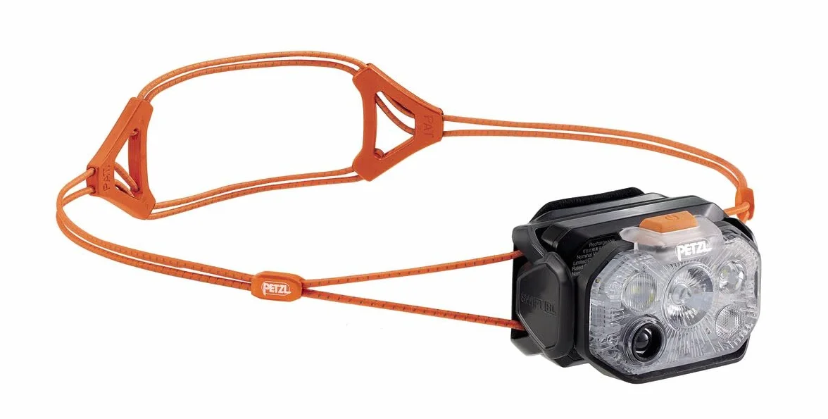 Petzl Swift RL Lámpara Frontal Recargable 1200 Lúmenes Negro