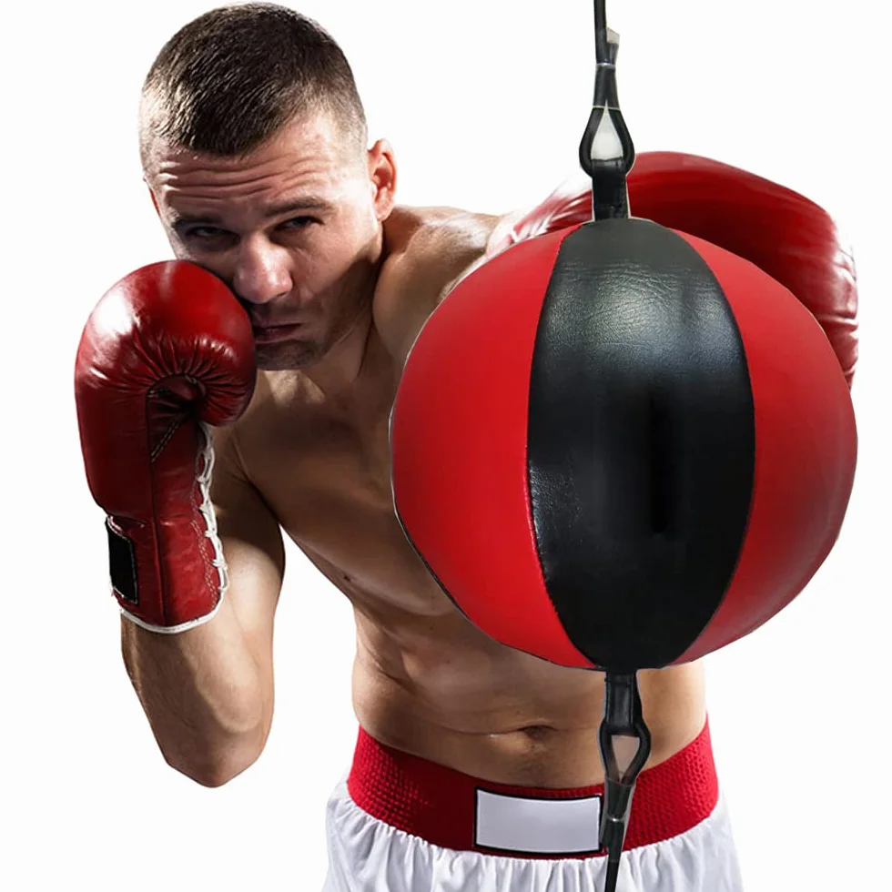 Pelota de Boxeo de Doble Extremo, Velocidad y Réflex, Bolsa de Velocidad, Entrenamiento MMA