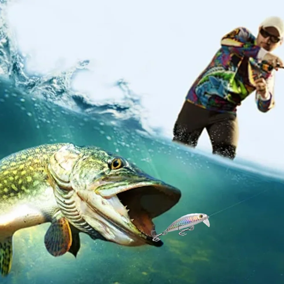 Señuelos De Pesca Que Se Hunden 7.5G Metal Duros Giratorios Para Perca Trucha Lucio Lubina Salmón