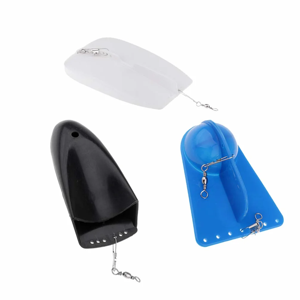 Tablero de Curricán Plástico ABS Peso Ajustable Mar Pesca Trolling Diving Board 3 Color