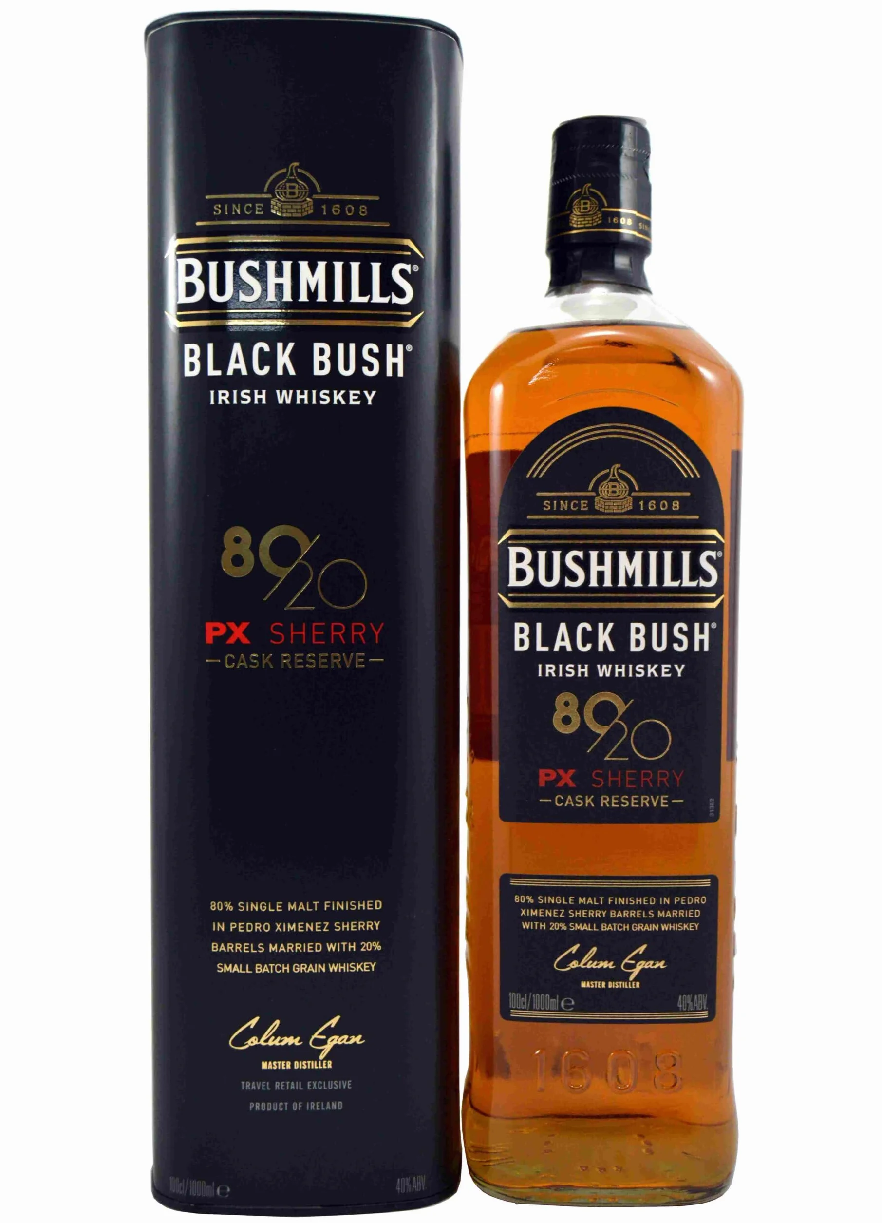 Bushmills Black Bush Sherry Cask Reserve PX 80/20-1000 ML.