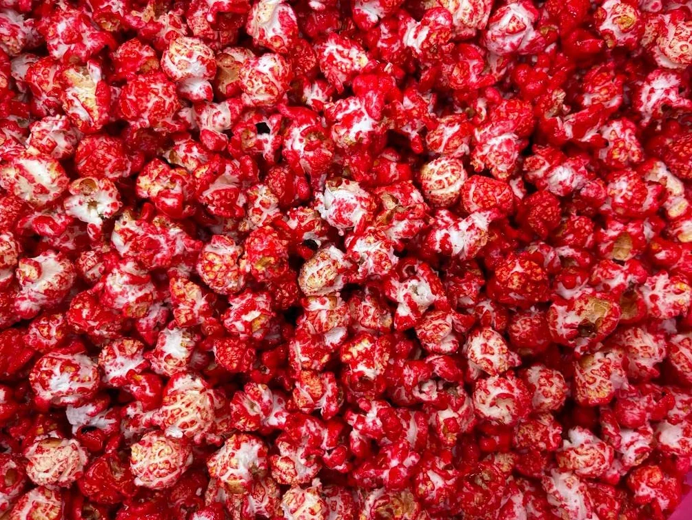 Cinin - CininSugar Rojo - Azúcar Especial para Hacer Palomitas Dulces de color Rojo
