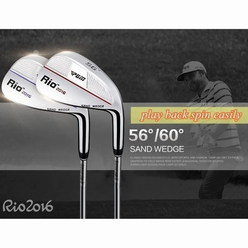 Golf Sand Wedge 56/60 Grados Club Wedge Steel Shaft Chipper para Adultos Hombres Mujeres Control Distancia