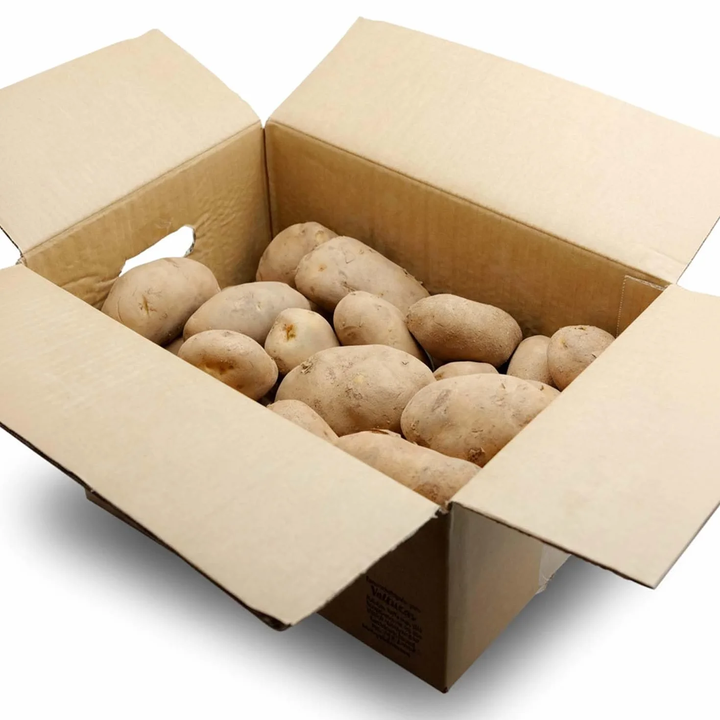 PATATAS VALLUCAS, Patata de Valderredible Agria 100% Local y Sostenible, Ideal para Freír y Cocinar, Caja Fresca de 10 kg