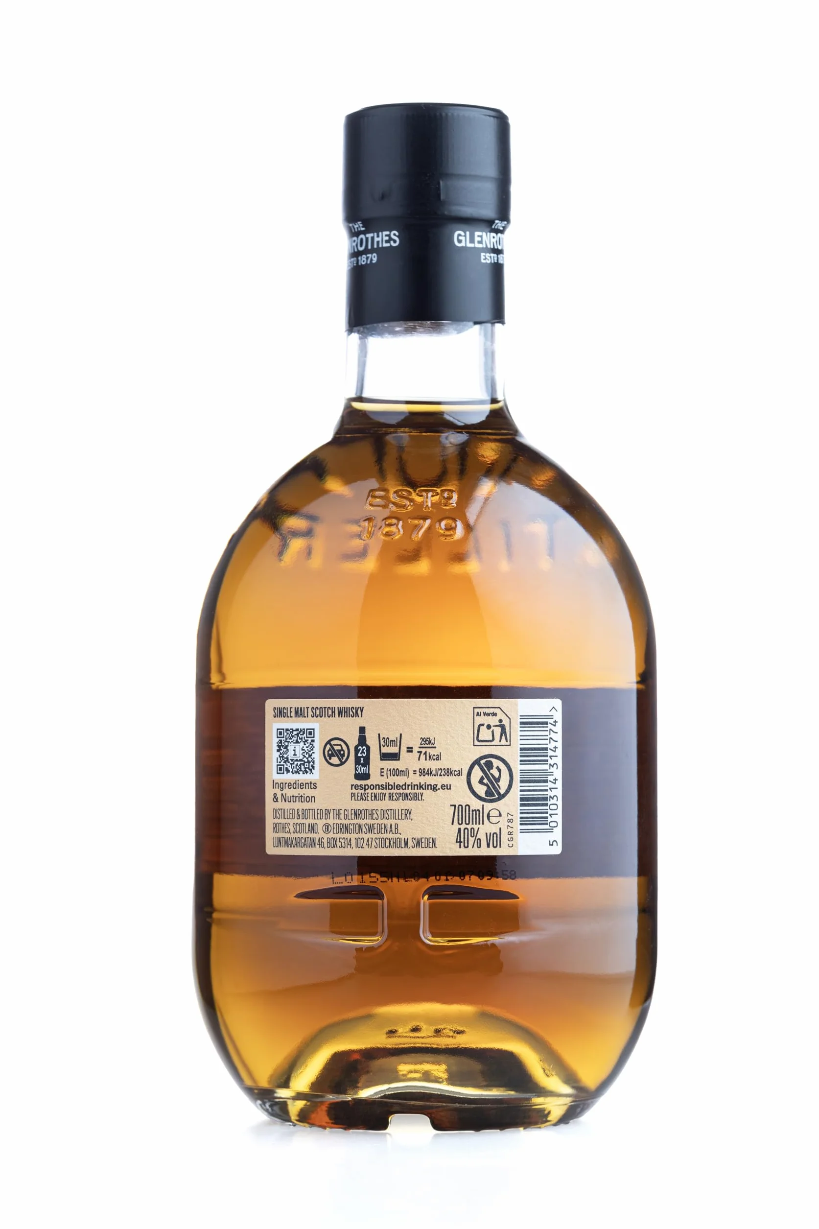 The Glenrothes 12 Años Whisky Single Malt Escocés 70cl
