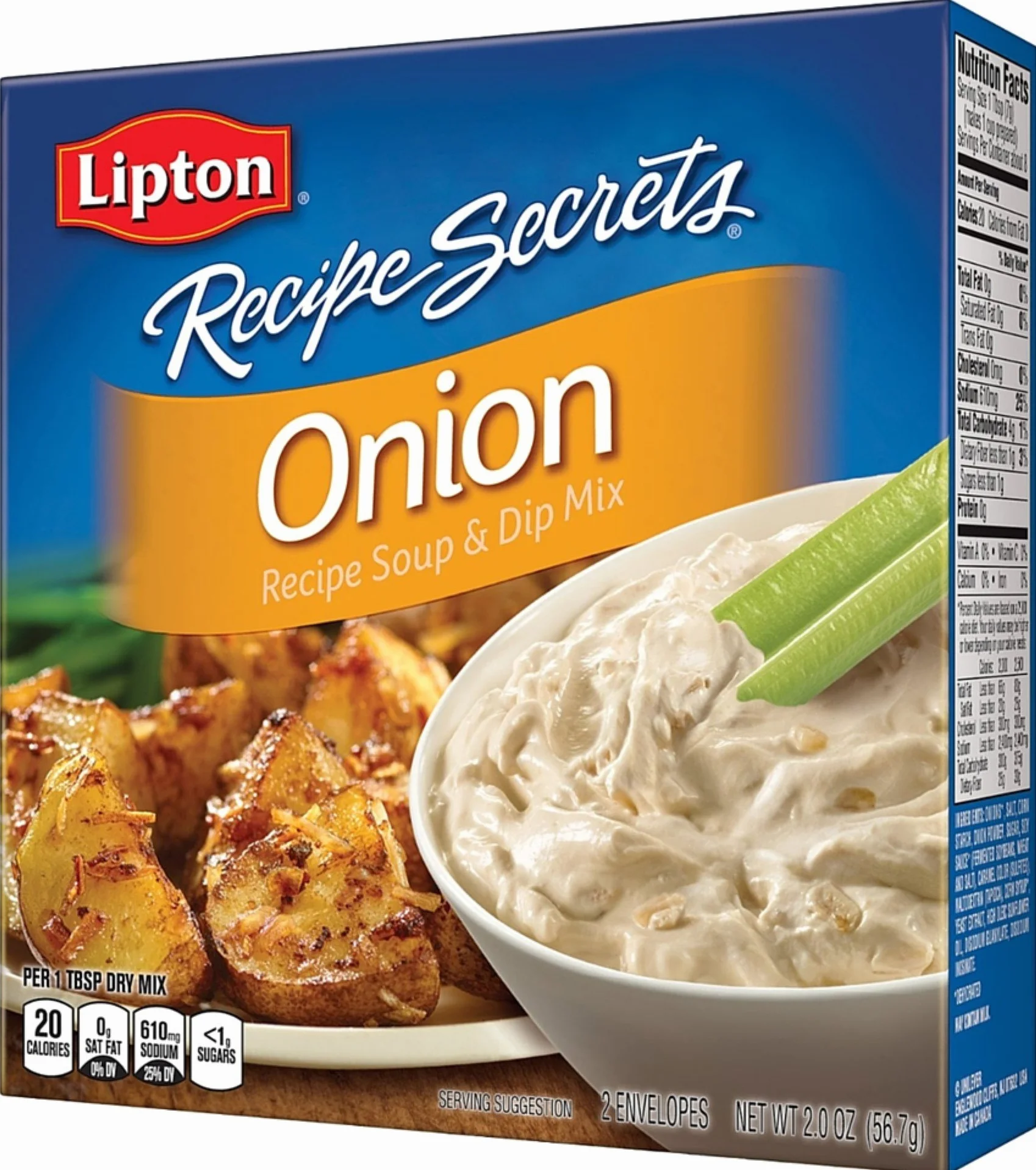 Lipton Sopa de cebolla y mezcla de inmersión (paquete de 2)