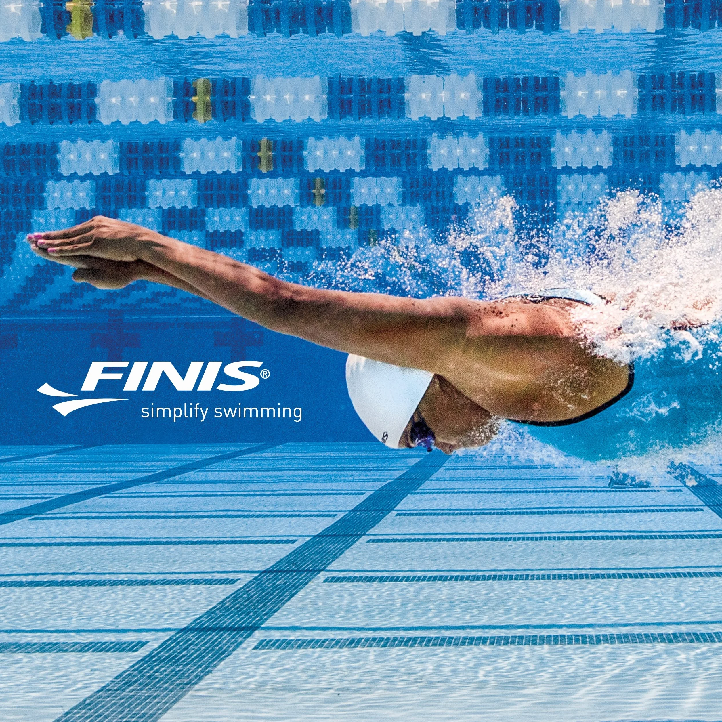Monofin de Goma para Adultos FINIS Monofin Foil Entrenamiento de Patada de Delfín
