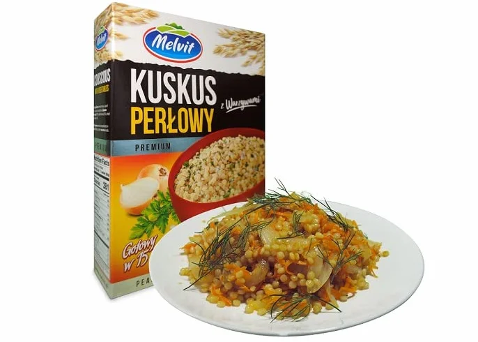 320 G CUSCUS PERLADO CON VERDURAS MELVIT - CAJA DE 6 UND
