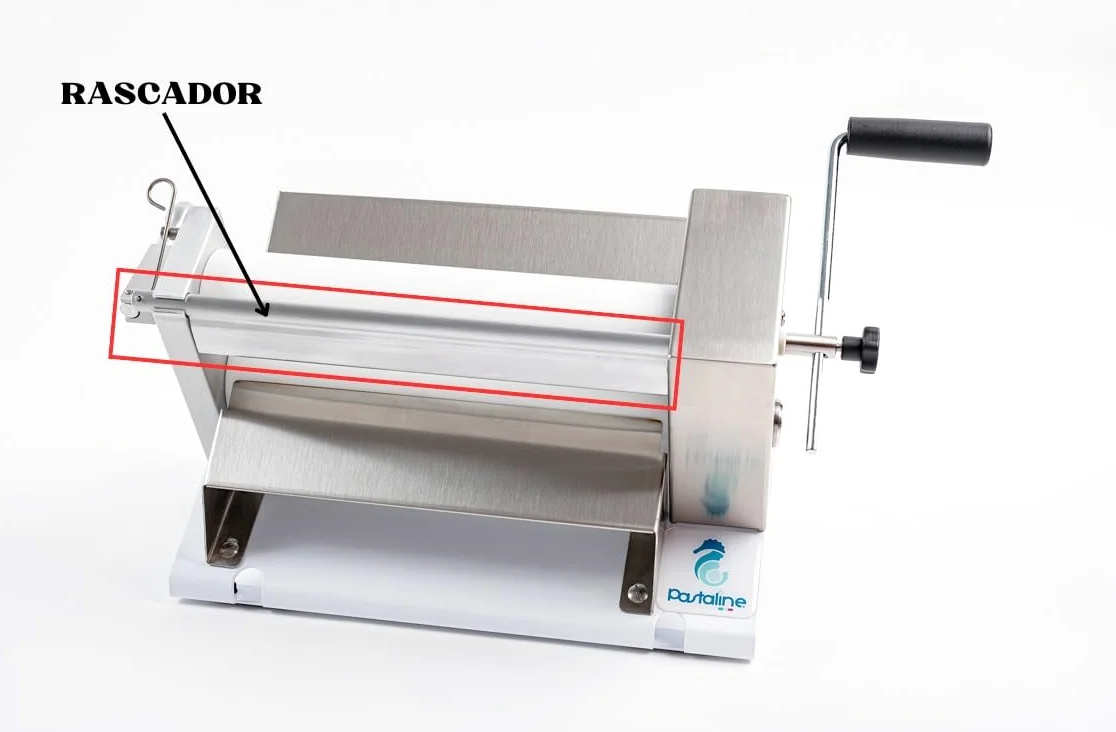 Pastaline Máquina Laminadora de Masa Manual - Laminadora de Fondant Sfogliafacile para Glaseado, Mazapán y Hojaldre | Máquina de Fondant de Fácil Instalación para Hogar o Pequeña Cocina Comercial
