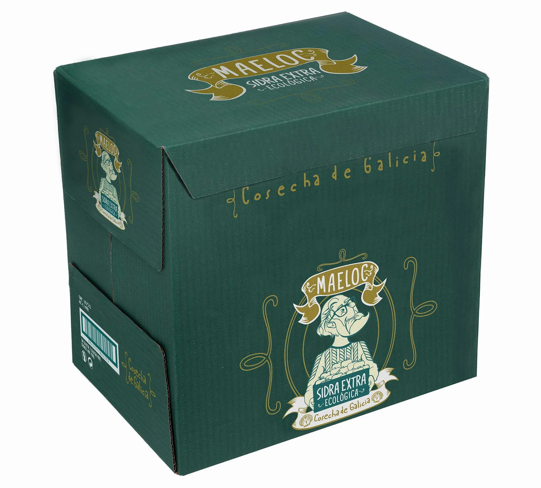 Maeloc Sidra Extra Ecológica 12 botellas 750 ml