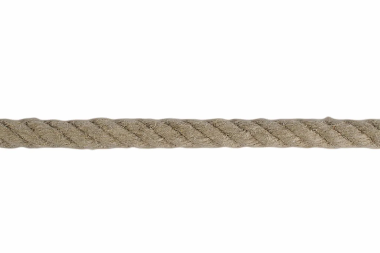 Cuerda Cáñamo Natural 20 mm × 15 m Decorativa Gruesa para Toldos Jardinería