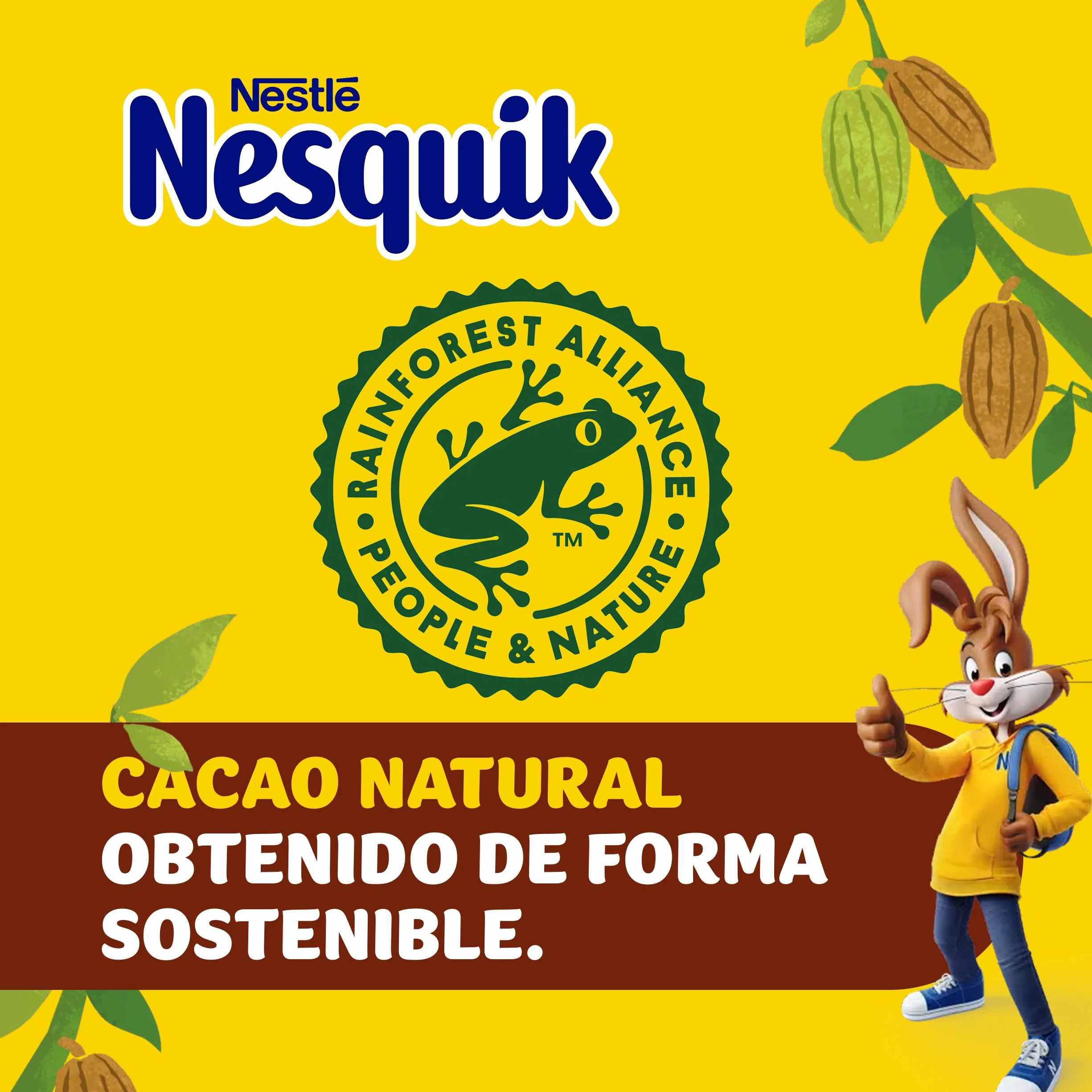 NESTLÉ NESQUIK cacao en polvo 6x290g