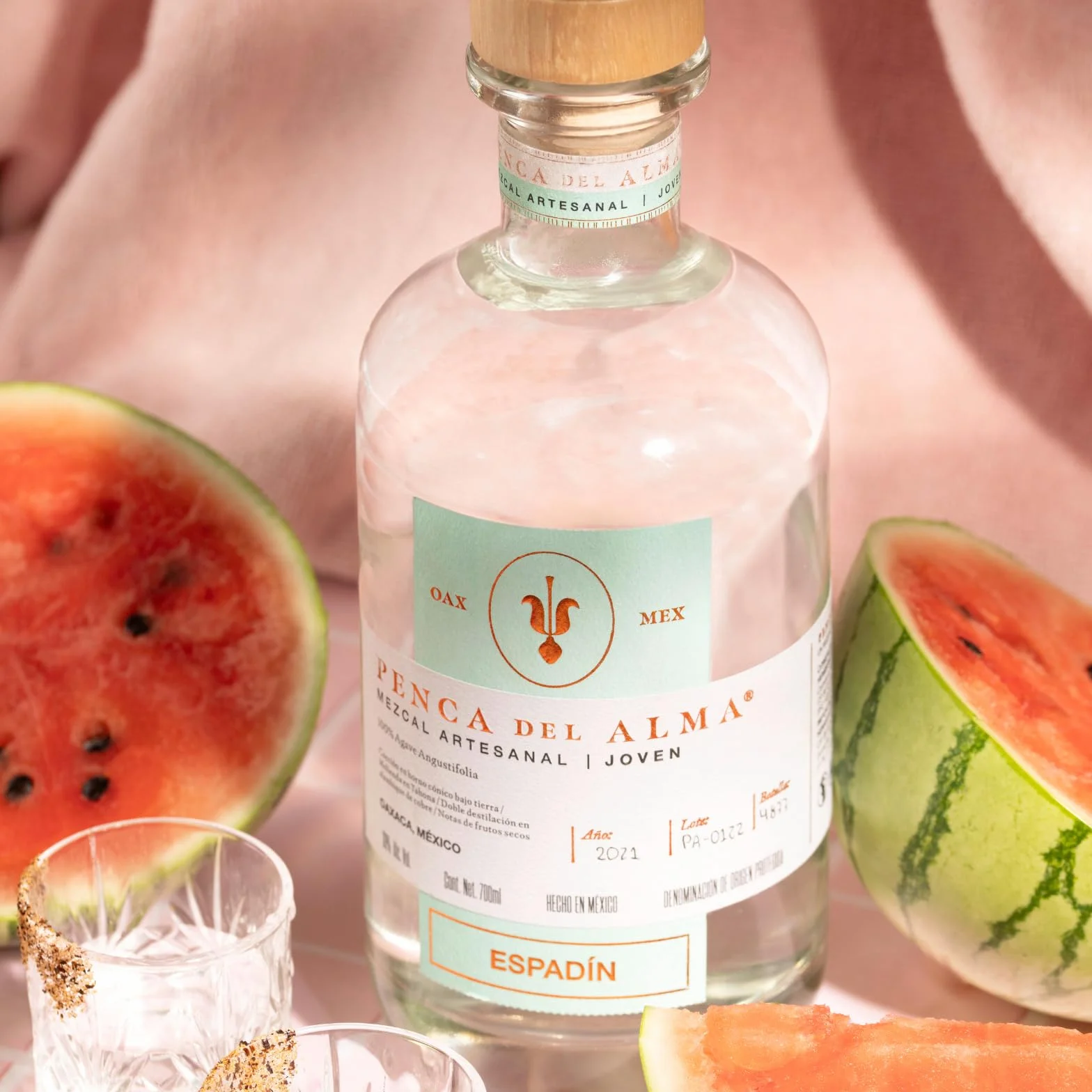 Mezcal Penca del Alma Espadín 100% Maguey 39% Vol. 70cl