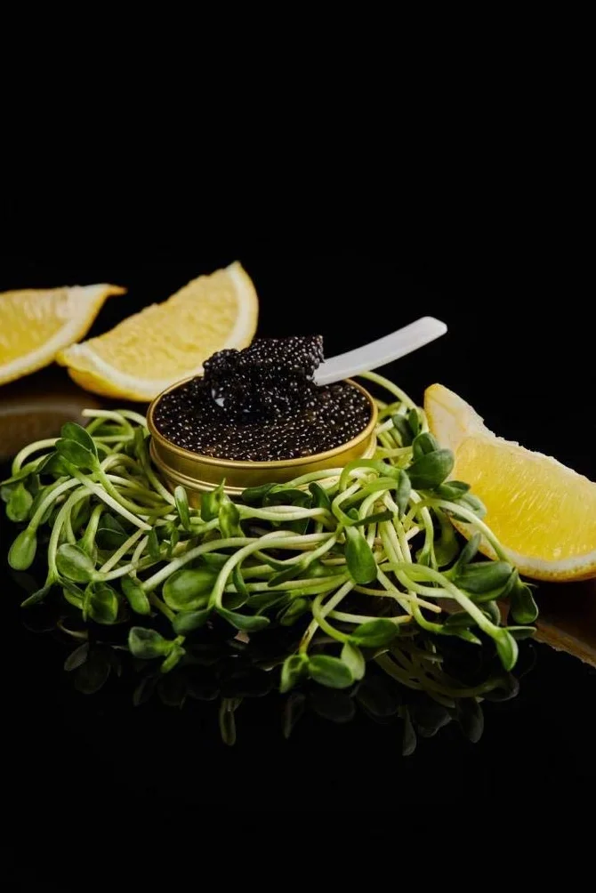 100g Caviar Siberian | Caviar de Esturion | Acipenser Baerii | Malossol