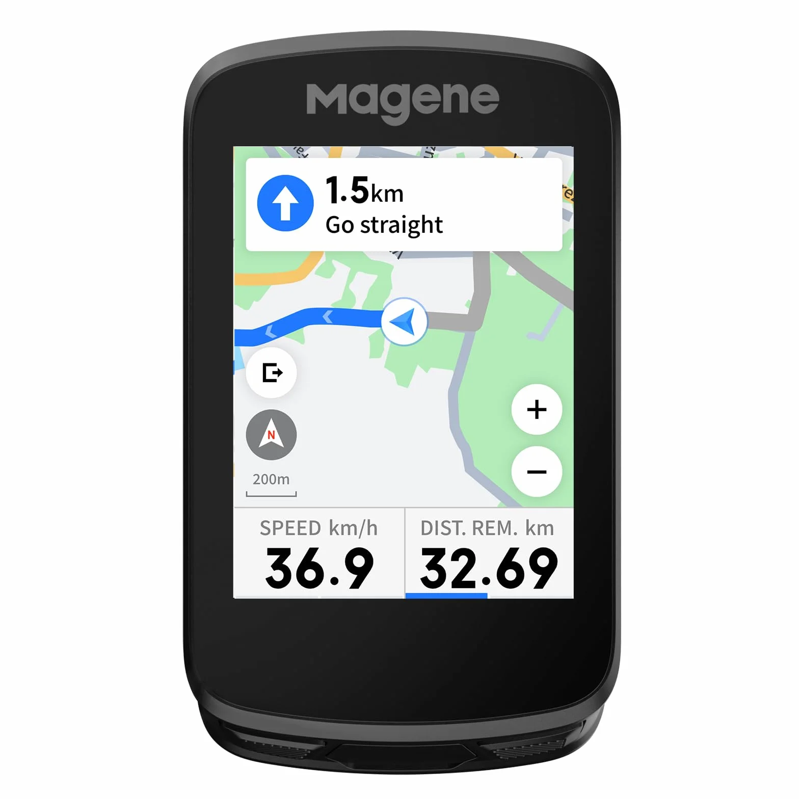 Magene C506 GPS Ciclocomputador Inalámbrico Pantalla Táctil Color Navegación Mapa WiFi Bluetooth IPX7