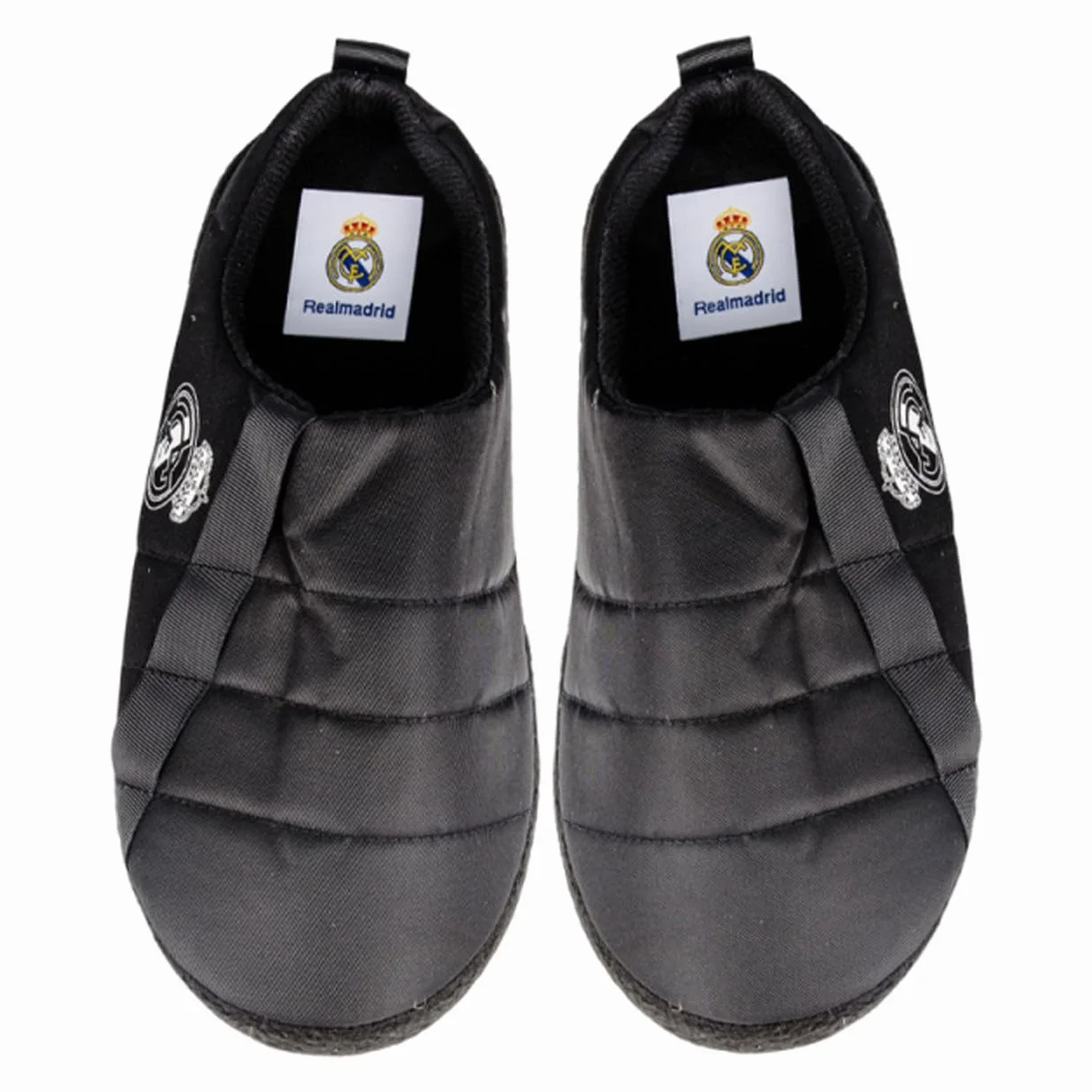MARPEN SLIPPERS, Oficiales Licenciadas Acolchadas Real Madrid CF, Zapatillas de Casa y Viaje para Hombre o Mujer