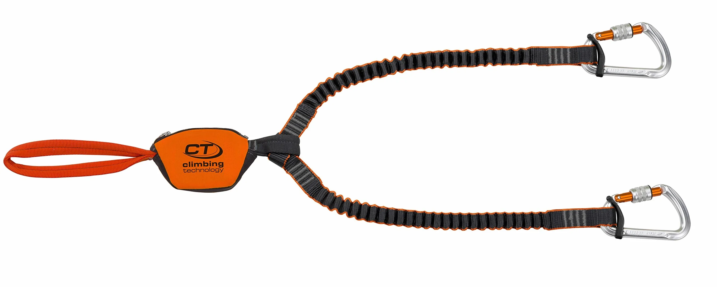 Climbing Technology Classic-k Slider Juego Ferrata Unisex Adulto Naranja/Gris Talla única