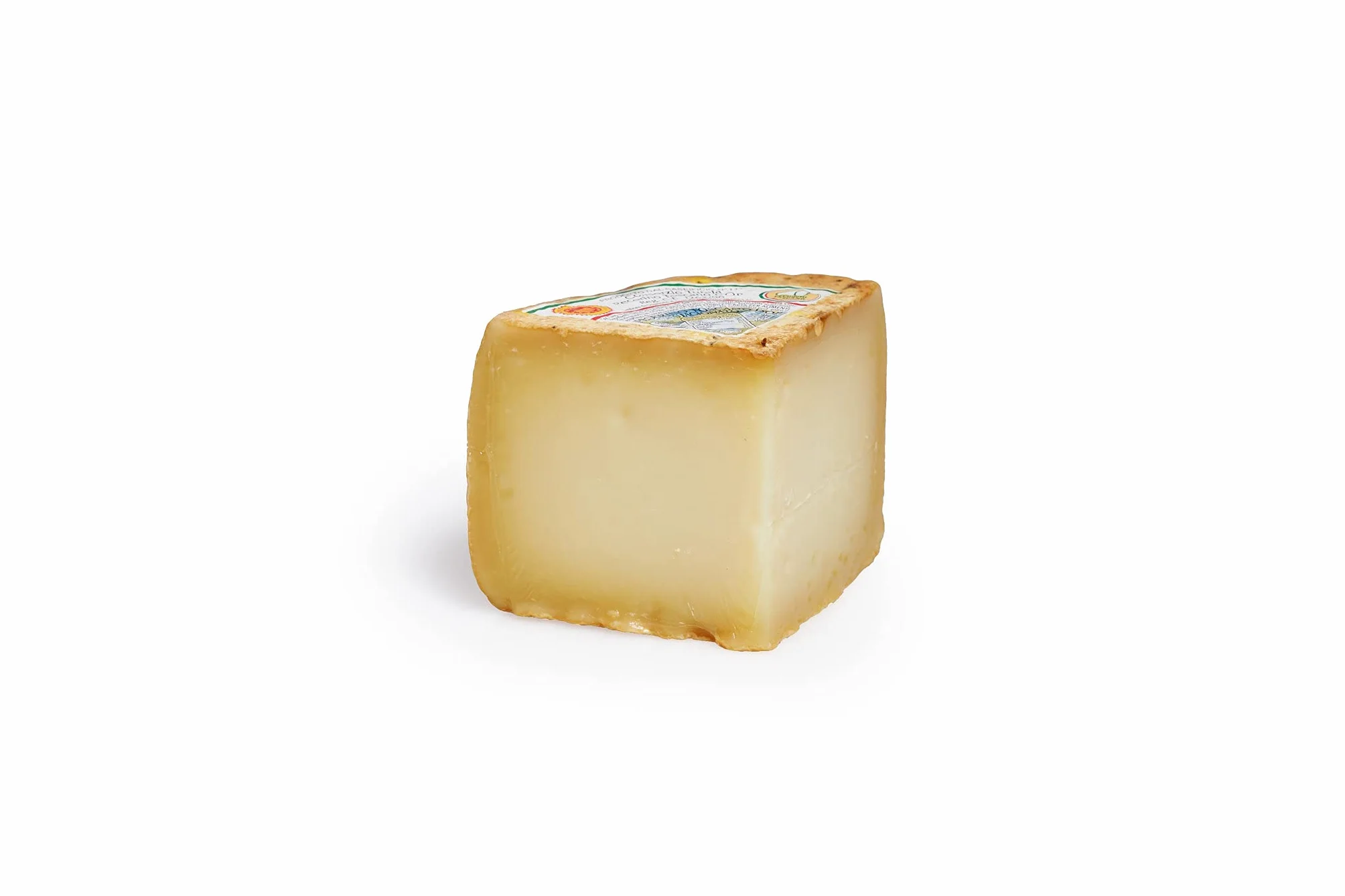 Caja de degustación de quesos italianos | Formato económico | Provola ahumado 450g, Queso Primo Sale a la pimienta 950g, Pecorino Toscano 450g y Caciocavallo clásico 750g
