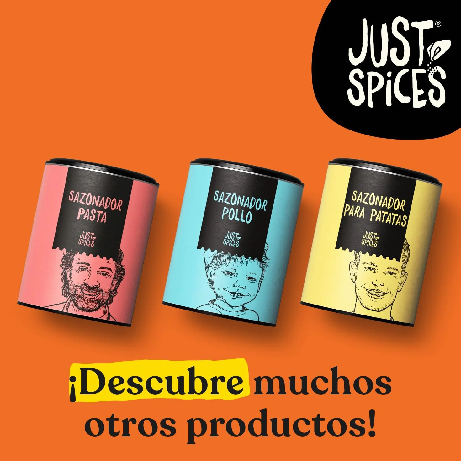 Just Spices Sazonador para Patatas, 60 g I El sabor que tus platos con patatas necesitan