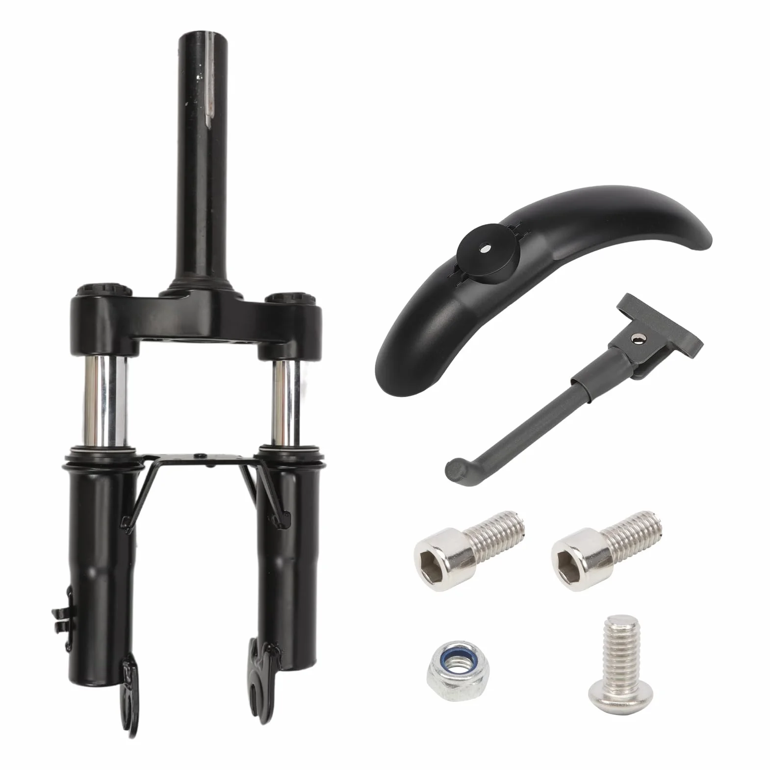 Amortiguador de Guardabarros, Juego de Horquilla de Suspensión para Xiaomi M365 Pro/Pro2/1S/Essential Lite/Mi 3