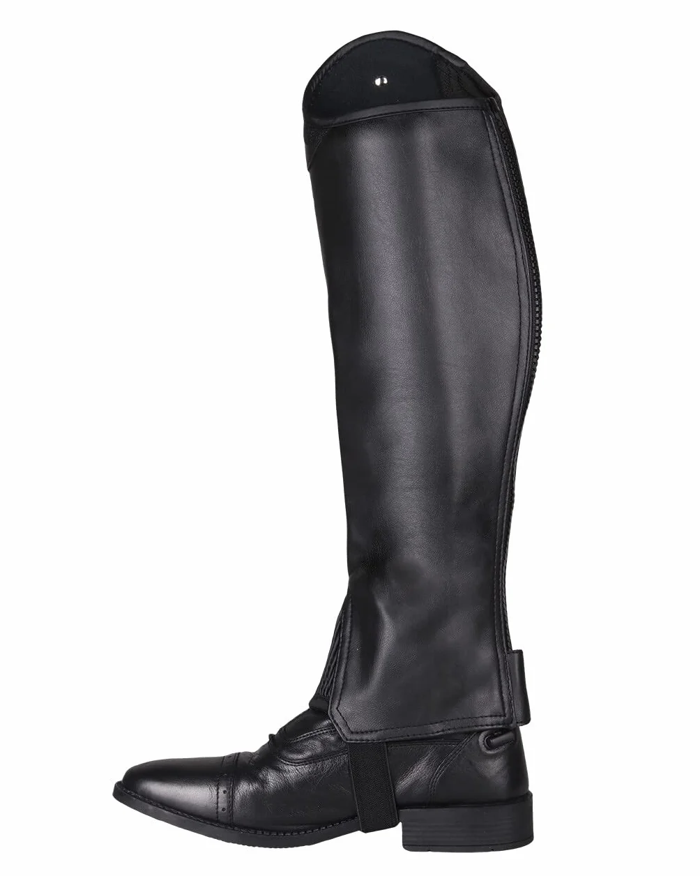 QHP Chaps Shimmer Junior Negro Brillo