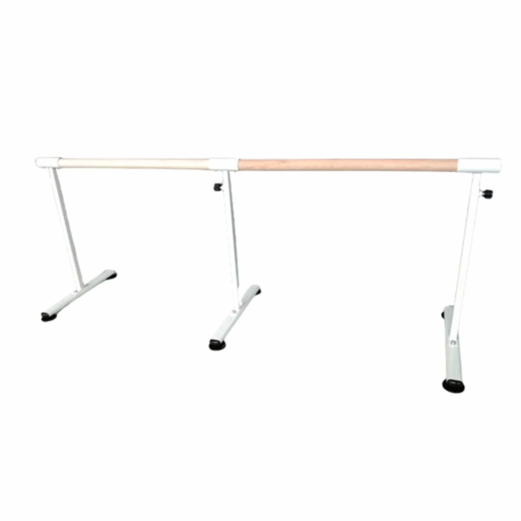 Barra elástica portátil para ballet Cannons UK, 1,1 m, altura ajustable 85-105 cm, pies antideslizantes