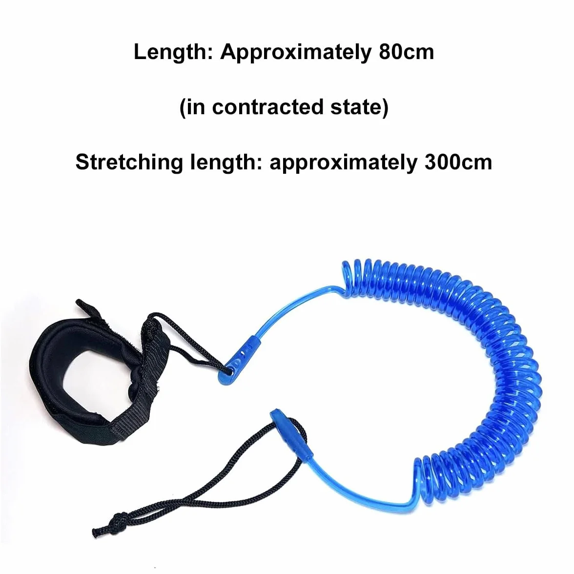 Leash Tabla de Surf, Correa Tobillo TPU para SUP, Cuerda Resorte Espiral Accesorio