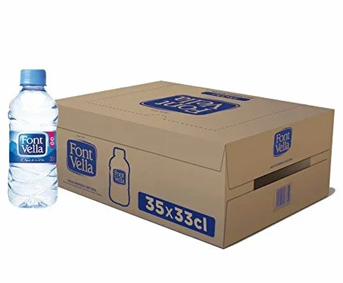 Font Vella - Agua Mineral Natural - Caja 35 x 33Cl