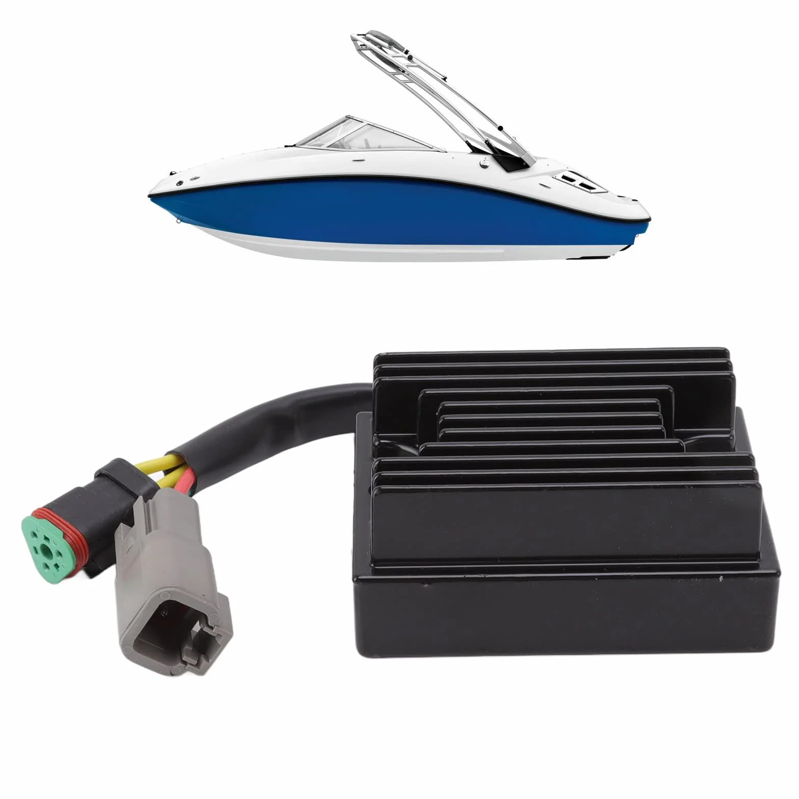 Regulador de Voltaje Rectificador para Sea-Doo 3D DI 782cc 951cc