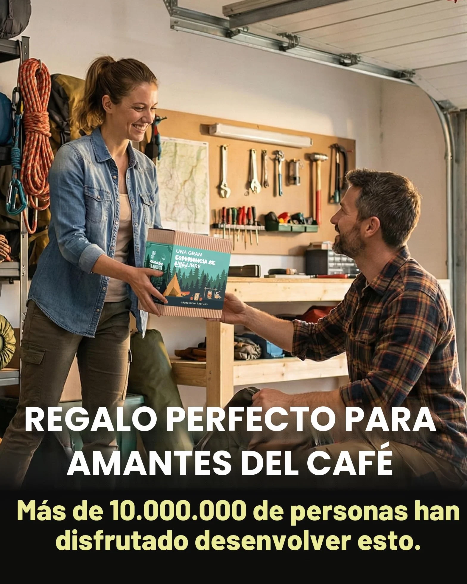 Caja de regalo de café gourmet al aire libre para hombres y mujeres, 5 cafés orgánicos y especiales de origen único del mundo en cerveceros innovadores, caja de muestra para los amantes de